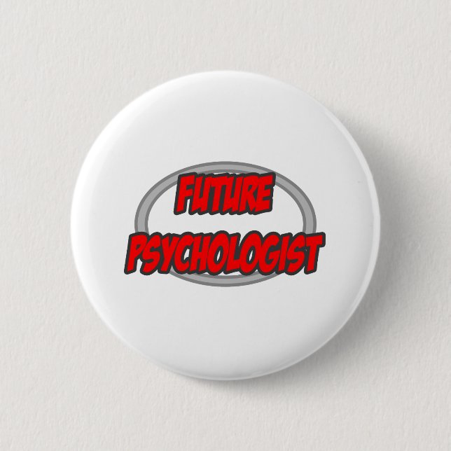 Future Psychologist Pinback Button (Front)