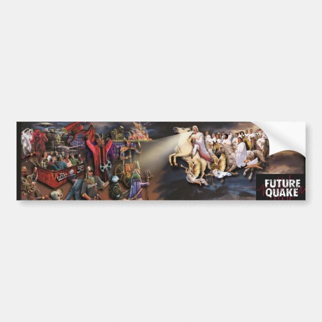 Future Quake Second Coming Bumper Sticker (Front)