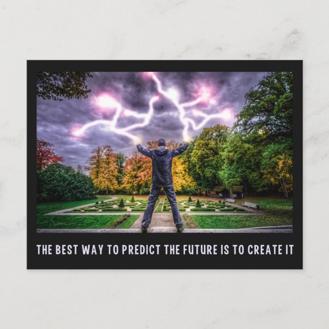 FUTURE Quote postcard (Front)