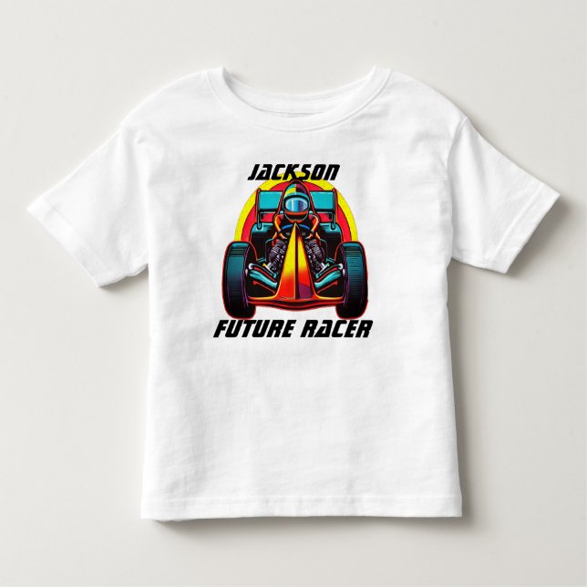 Future Racer Toddler T-shirt (Front)