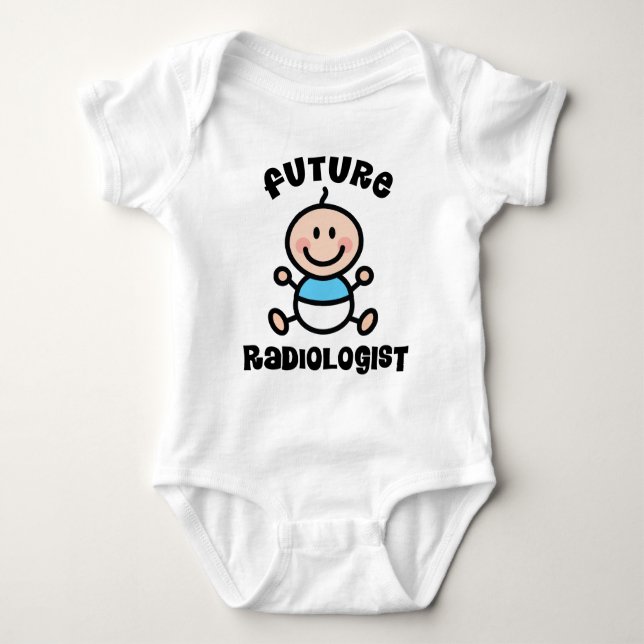 Future Radiologist Baby Gift Baby Bodysuit (Front)