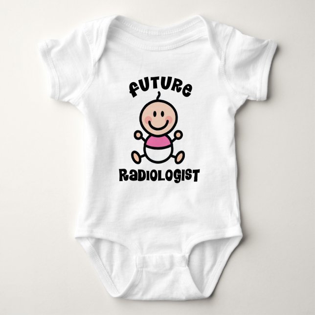 Future Radiologist Baby Gift Baby Bodysuit (Front)
