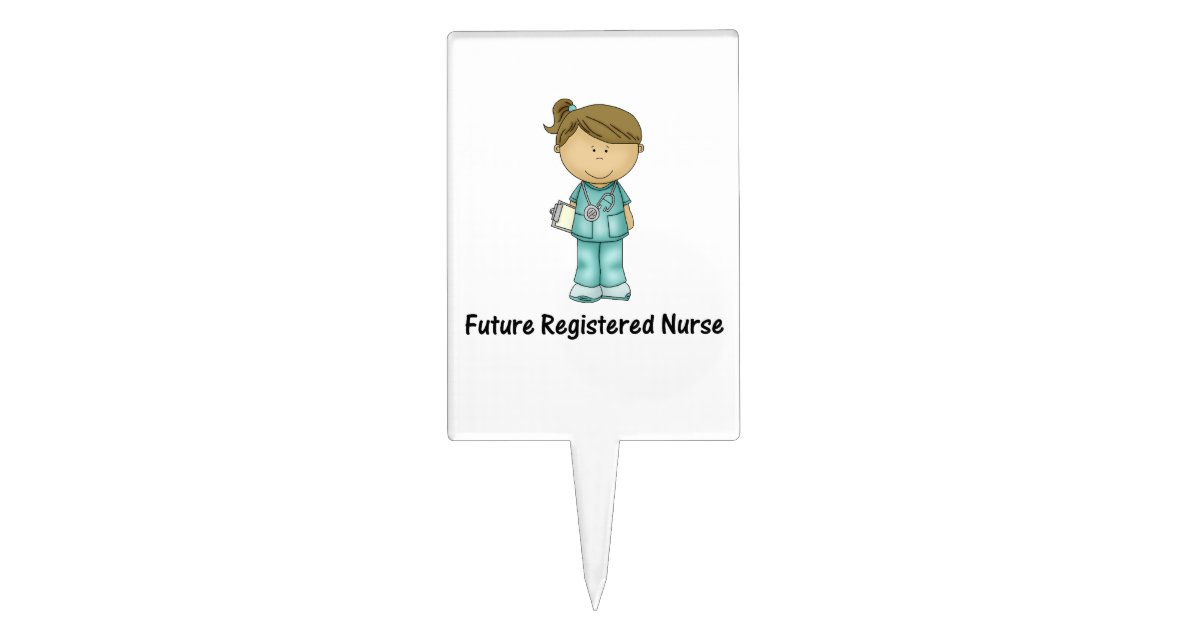 future registered nurse cake topper | Zazzle.com