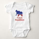 Future Republican Baby Bodysuit at Zazzle