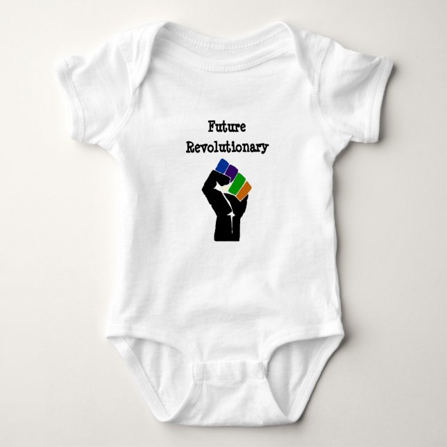 Future Revolutionary Onsie Baby Bodysuit (Front)