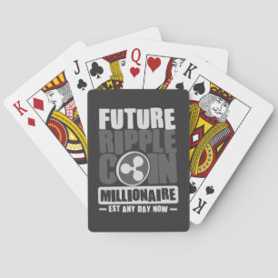 Future RIPPLE Coin Millionaire Poker Cards