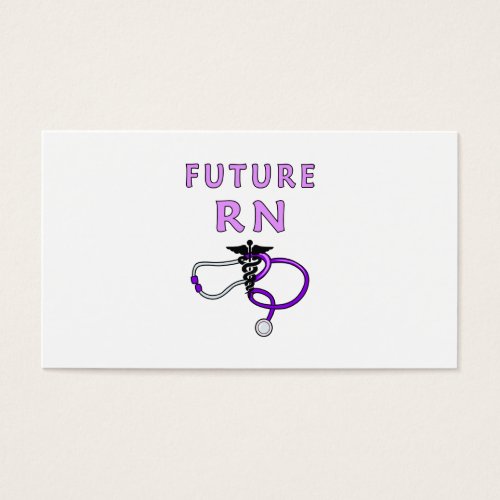 Future RN Business Card Template