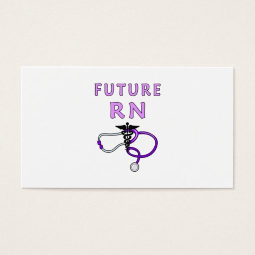Customizable Future RN Business Card Template