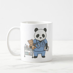 Future RN Panda: Adorable Medical Student  Coffee Mug