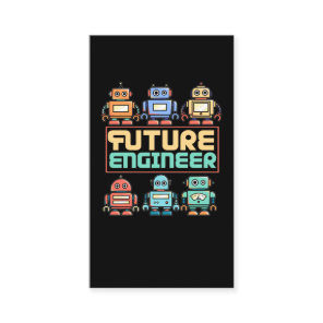 Future Robotics Engineer Kid Robot Business Card