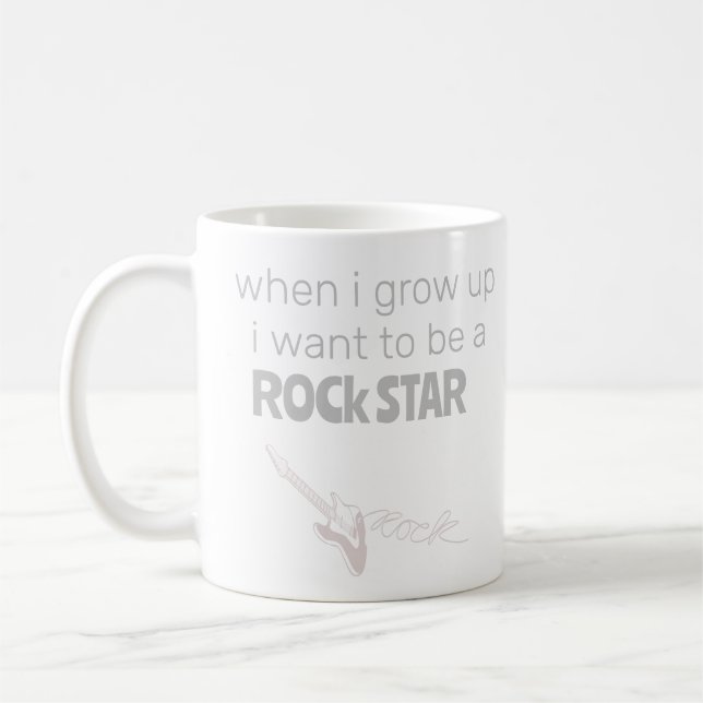 Future Rock Star Coffee Mug (Left)