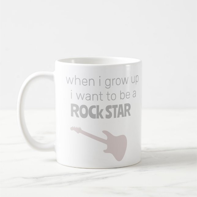 Future Rock Star Coffee Mug (Left)