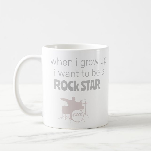 Future Rock Star Coffee Mug (Left)
