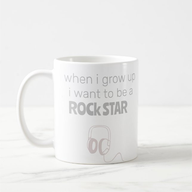Future Rock Star Coffee Mug (Left)