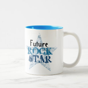 Future Rock Star / Watch Out World! Two-Tone Coffee Mug