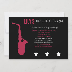 Future Rocker Baby Shower Invitation