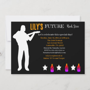 Future Rocker Baby Shower Invitation