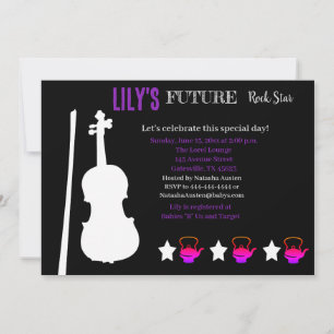 Future Rocker Baby Shower Invitation