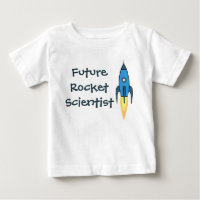 Future Rocket Scientist Blue Outer Space Boy Funny