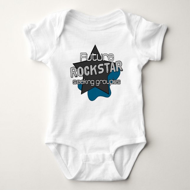 Future Rockstar Baby Bodysuit (Front)