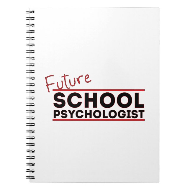 Future School Psychologist Notebook (Front)