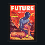 Future Science Fiction 02 (UK)_Pulp Art Postcard<br><div class="desc">Talk about a blast from the past. Looking for vintage pulp magazine covers? We’ve got your back. Indulge in your vintage pulp art passion via our large assortment of pulp fiction art. Pulp Art features a variety of pulp covers from yesteryear. This product features Future Science Fiction 02 (UK)_Pulp Art...</div>