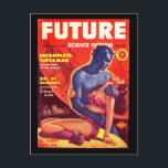 Future Science Fiction 02 (UK)_Pulp Art Postcard<br><div class="desc">Talk about a blast from the past. Looking for vintage pulp magazine covers? We’ve got your back. Indulge in your vintage pulp art passion via our large assortment of pulp fiction art. Pulp Art features a variety of pulp covers from yesteryear. This product features Future Science Fiction 02 (UK)_Pulp Art...</div>