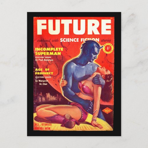 Future Science Fiction 02 UK_Pulp Art Postcard