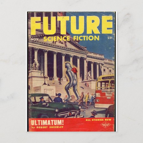 Future Science Fiction 1 Postcard
