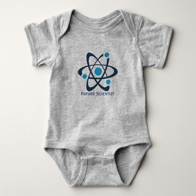 Future Scientist Atom Design Baby Clothing