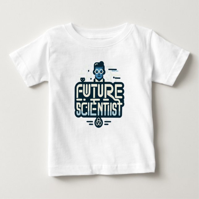 future scientist baby baby T-Shirt (Front)