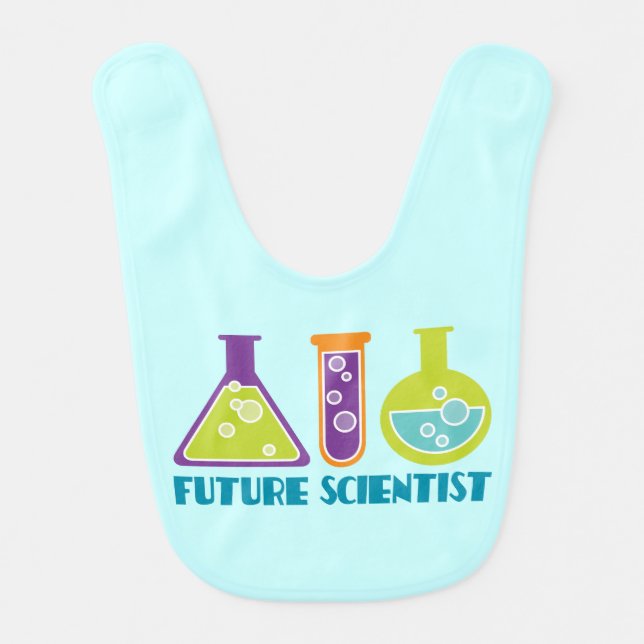 Future Scientist Baby Bib (Front)