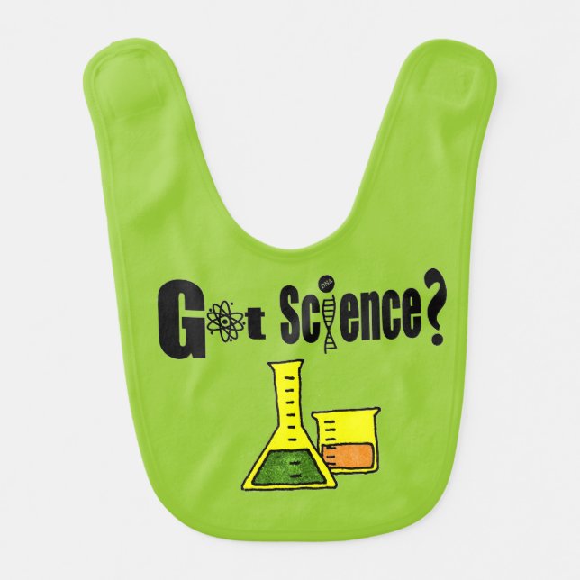Future Scientist Baby Bib (Front)