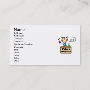 Future Scientist Business Card