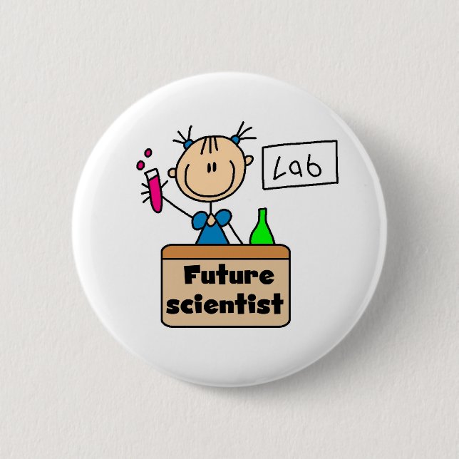 Future Scientist Button (Front)