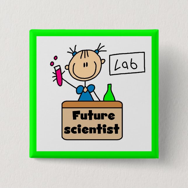 Future Scientist Button (Front)