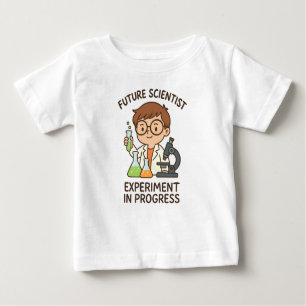 Future Scientist – Experiment in Progress Baby T-Shirt