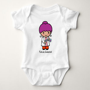 Future Scientist - Girl Baby Bodysuit