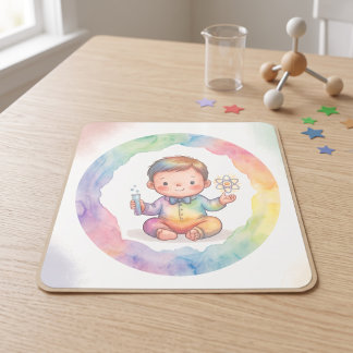 Future Scientist is on the way Square Sticker