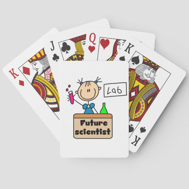 Future Scientist Poker Cards (Back)