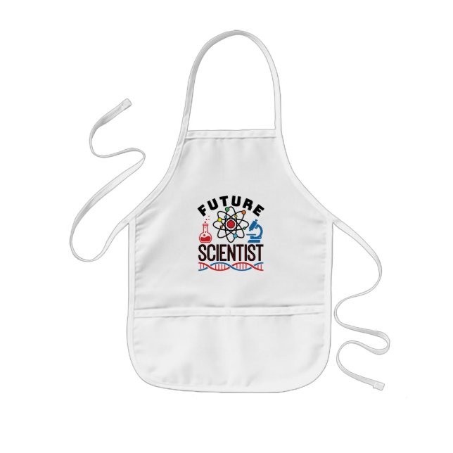 Future Scientist Science Lover STEM Kids' Apron (Front)