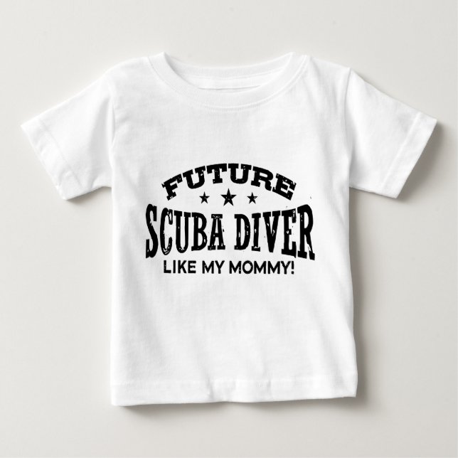 Future Scuba Diver Baby T-Shirt (Front)