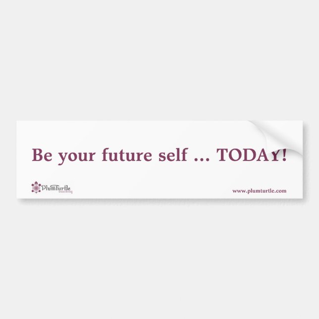 Future Self Bumper Sticker (Front)