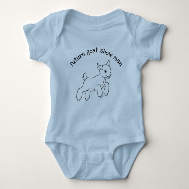 Future Showman - Baby Boy Baby Bodysuit (Front)