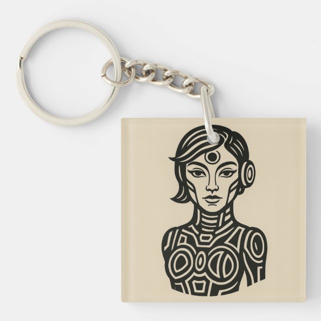 Future Sigils Keychain (Front)