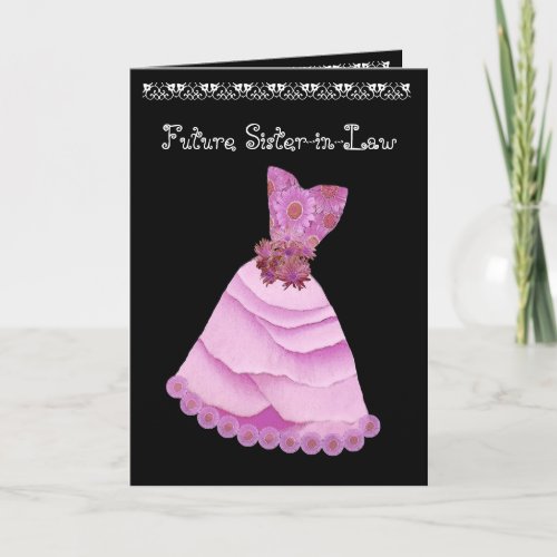 Future Sister_in_Law Bridesmaid Wedding Invitation