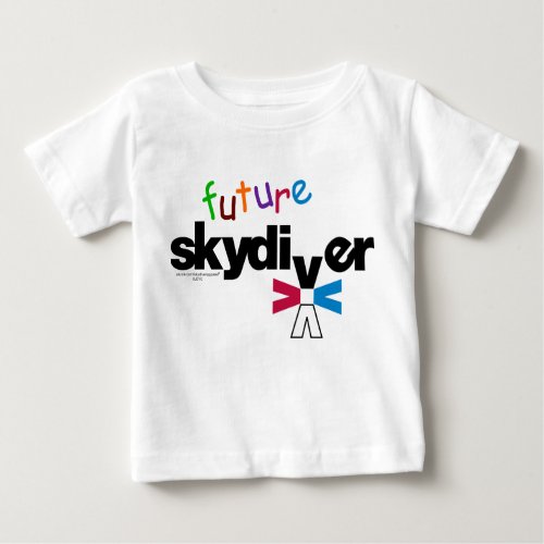 Future Skydiver design for kids Baby T_Shirt