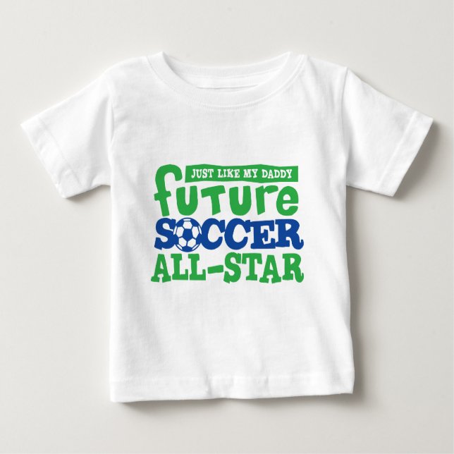 Future Soccer All Star-Boy Baby T-Shirt (Front)