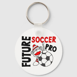 Future Soccer Pro Sock Monkey Keychain