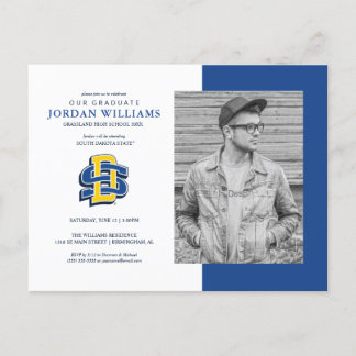 Future South Dakota State Graduate Announcement Po Postcard